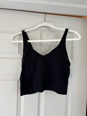 Lululemon Align Black Cropped Tank